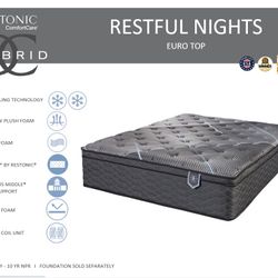 * Brand New Un-Opened* Restonic King Size Mattress 