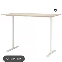 IKEA Adjustable Desk With Chair