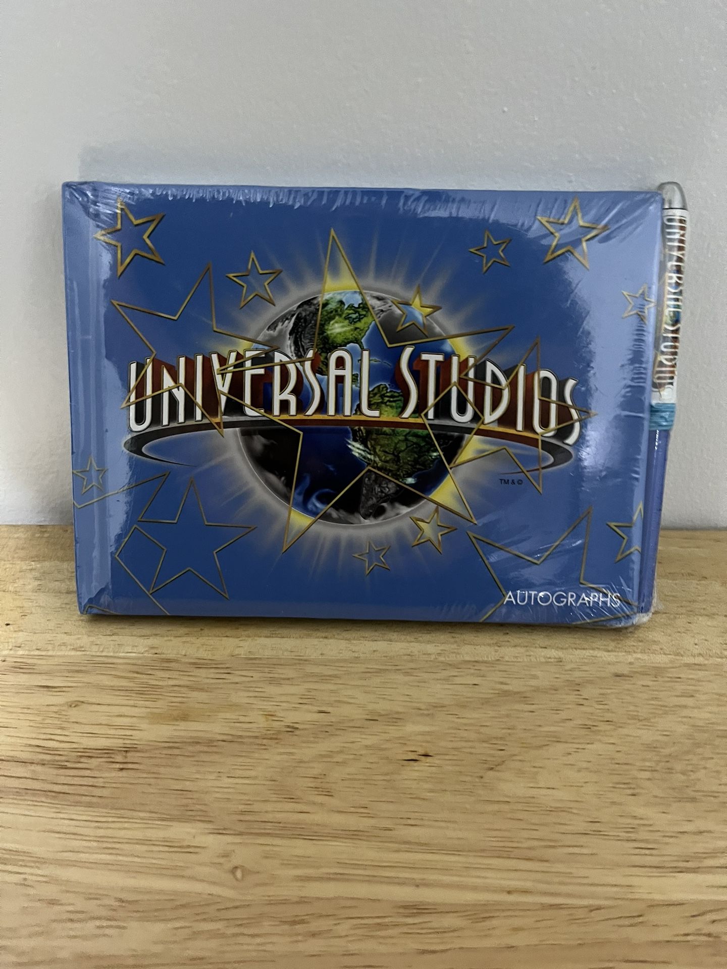 New Sealed Universal Studio Autograph Book & Pen