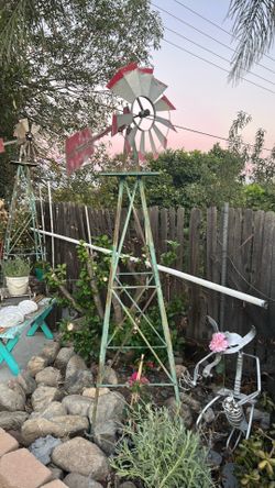 Antique Windmill / Weather vain 7’