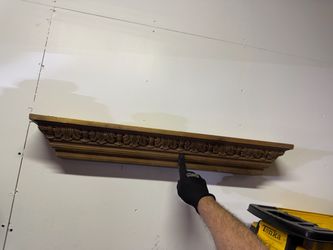 Gold Ornate Decorative Wall Shelf