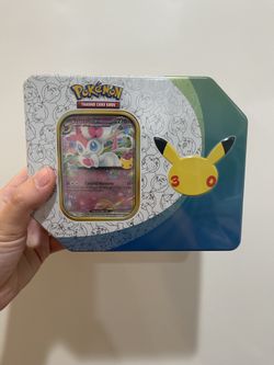 Pokemon 30th Celebrations Tins