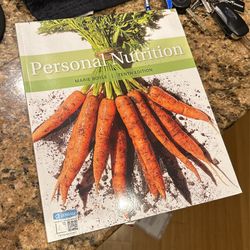 Cengage Personal Nutrition, Book