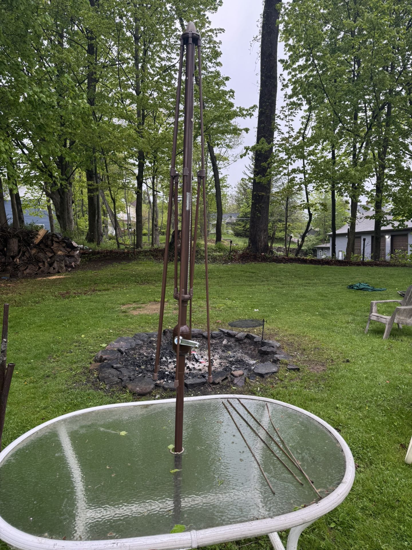 TropiShade Umbrella Frame