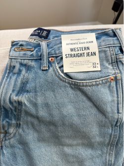 Brand new with tags Abercrombie jeans 33x32