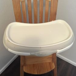 Eddie Bauer Wooden High Chair