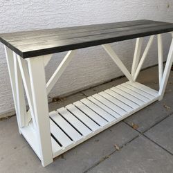 Custom Farmhouse Console / Entry Table