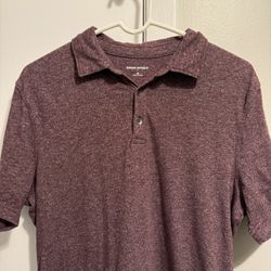 Men’s medium maroon Banana Republic Polo Shirt