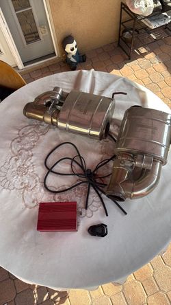 Valve Tronic design valve mufflers