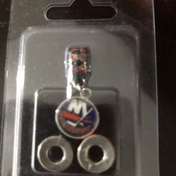 NY Islanders Bracelet Charms