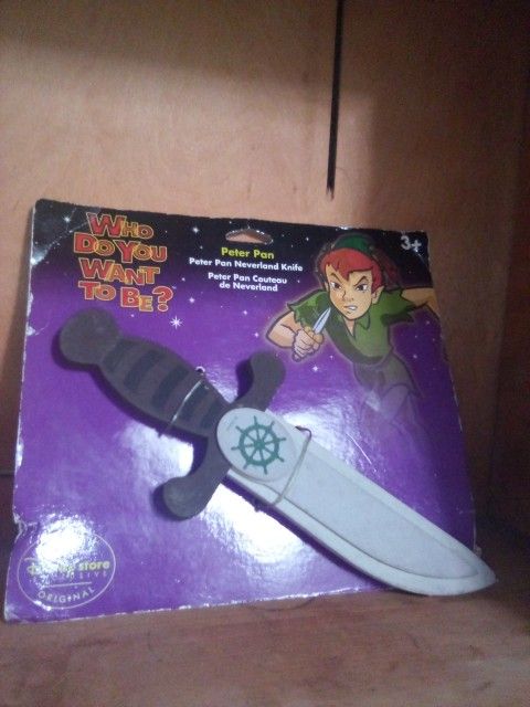 Peter Pan Foam Never Neverland Dagger
