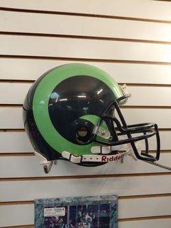 Rams Football Helmet