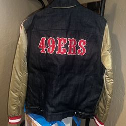 49ers (Levi’s Jacket)men’s (L)