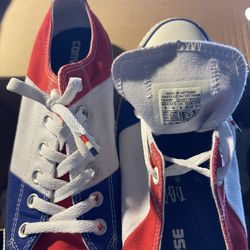 Converse Red White And Blue Size 8
