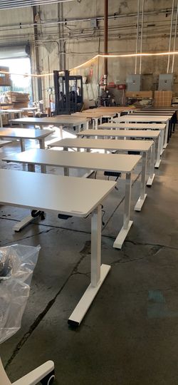 Electric Computer Desks Sit and Stand Lifting Tables, All Different Sizes and Colors, From $100~$350