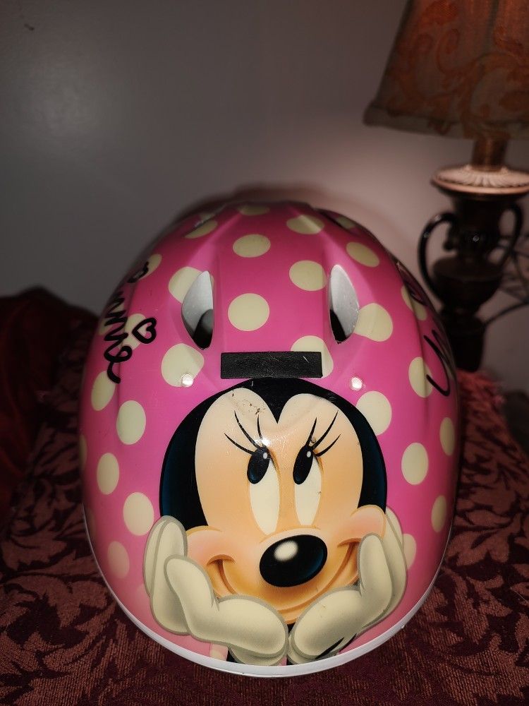 Minnie Mouse Disney Bike Safety 🛟 Helmet  Pink Girls Child's Kid