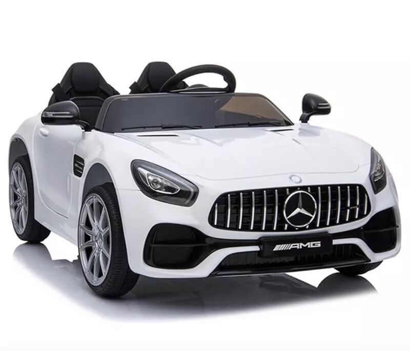 !!BRAND NEW 12V LUXURY REMOTE CONTROL Electric Kids Car Ride On Car Power Wheels Mercedes Benz GT 2 seater with LEDs USB MP3 and FM