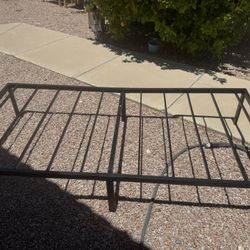 New Black Twin Metal Bed 