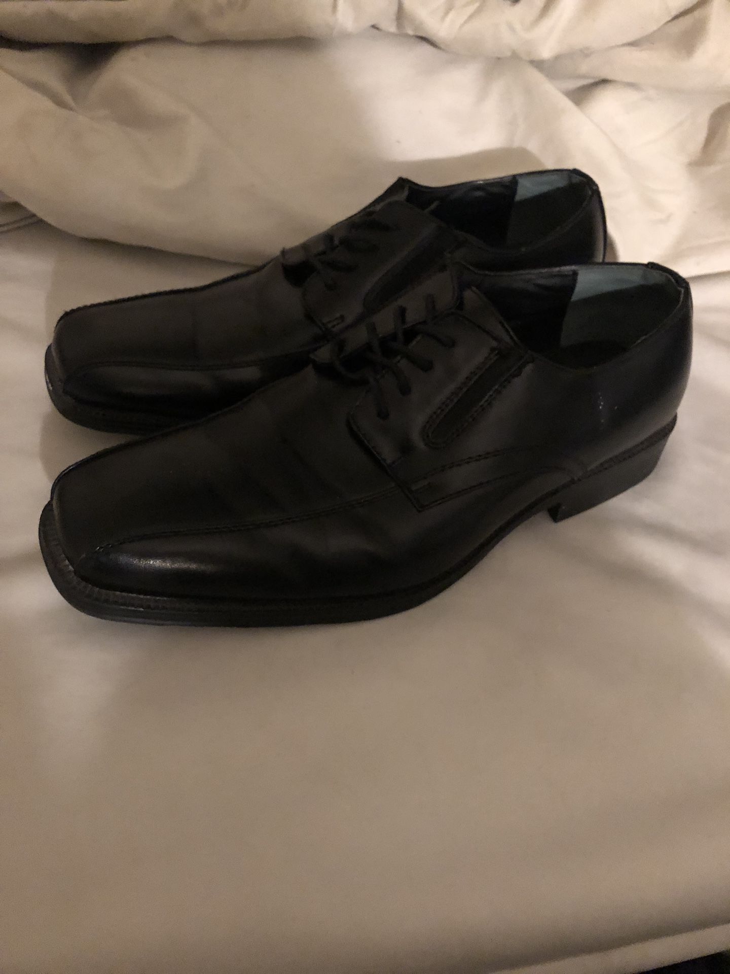 Black Leather Dress Shoes  