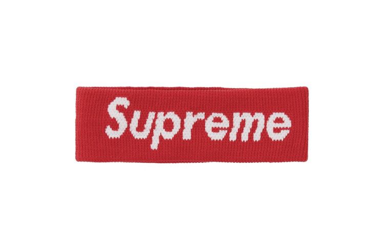 Supreme Nike Headband Red