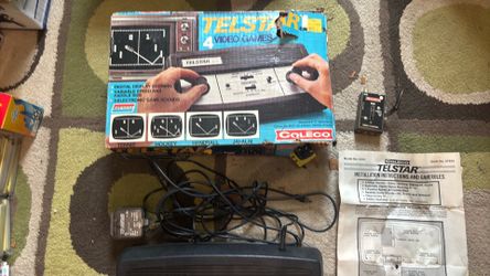 Untested - Coleco Telstar 4 Video Games