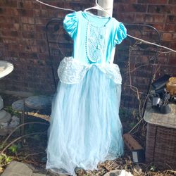 Girls blue dress