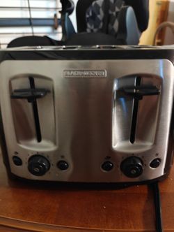 BLACK+DECKER 4-Slice Toaster – Barely Used