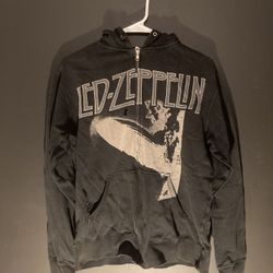 Vintage 90’s Led Zepplin Zip Up Hoodie Mens Small