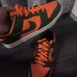 Nike Dunks Low Miami Hurricanes