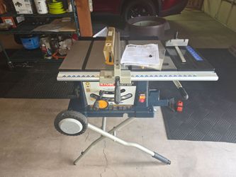 Ryobi heavy duty table saw.
