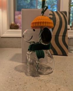 Snoopy Glass Cup