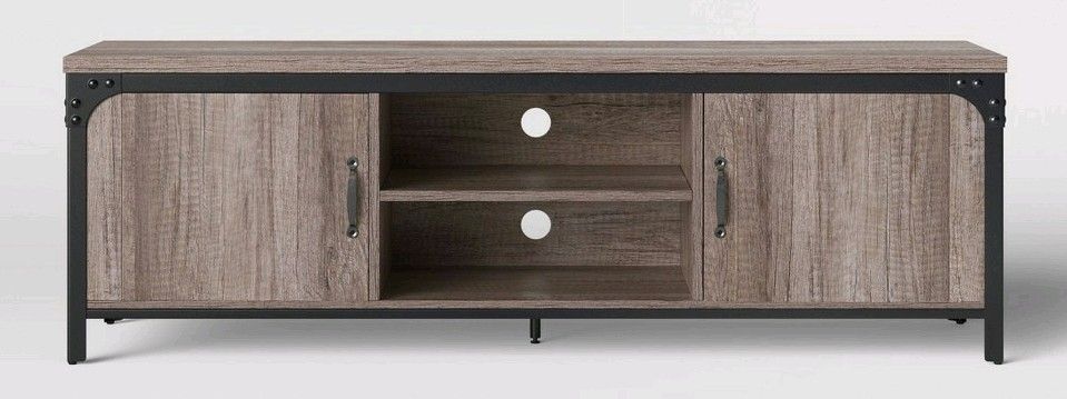 Jackman Industrial Wood TV Stand for Sale in Fort Worth TX OfferUp