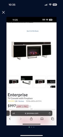 Fireplace / Tv Console , Speakers