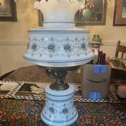 Vintage Hurricane Lamp 