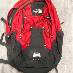 The North Face 'Jester' Backpack (Color: Red)