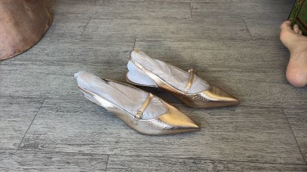 Naturalizer Grayson pumps - size 10 - Light Champagne