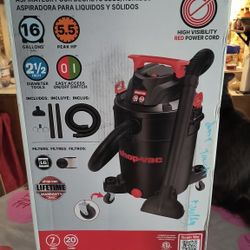  Shop-Vac Brand New 16 Gallon 5.5 HP