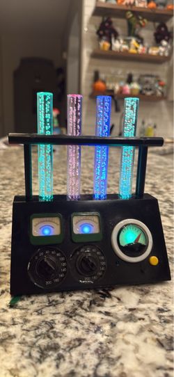 Gemmy bubbling Test Tubes Halloween Decoration