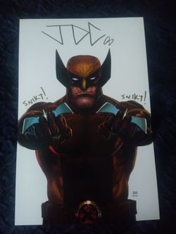 Wolverine Signed by Joshua Cassara