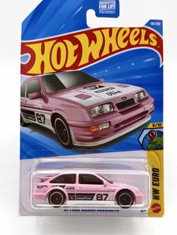 Hot Wheels 1:64 Scale Diecast Model - ‘87 Ford Sierra Cosworth