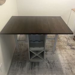 Wood Table And 4 Chairs