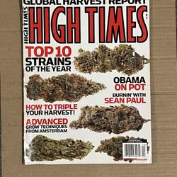 High Times Global Harvest Report December 2011 Issue