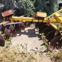 5 Foot Heavy Duty Disc Farm Equipment Tractor With 18 22" Disc Blades 