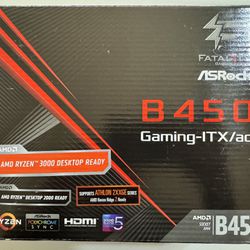 ASRock Fatal1ty B450 Gaming-ITX/ac Motherboard