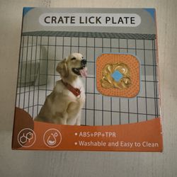 Crate Lick Plate for Dogs/Puppies and Cats/Kittens