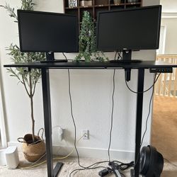Standup Treadmill - Standup desk - Monitors 