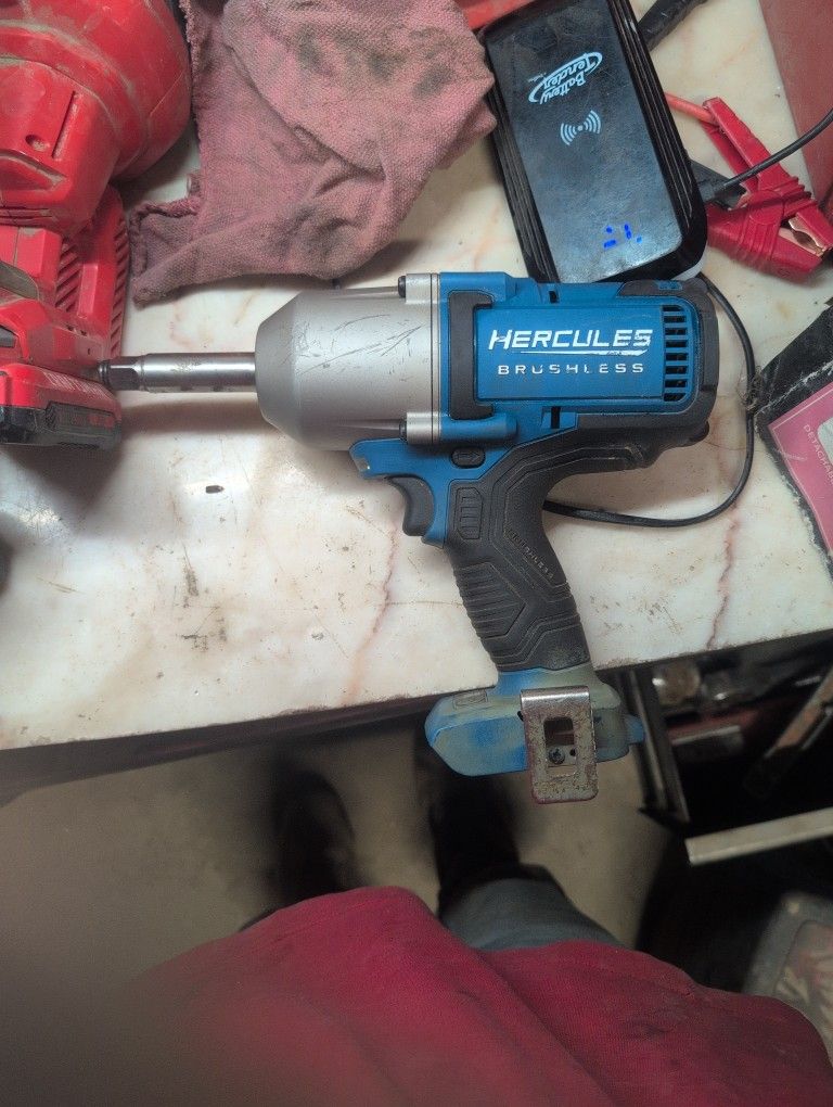 Hercules Brushless 20v High Torque 1/2 " Impact