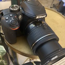Nikon D3400 With Lens Nikkor 18-55 mm