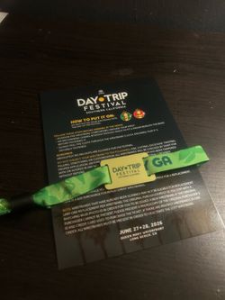 Day trip GA ticket 2 day