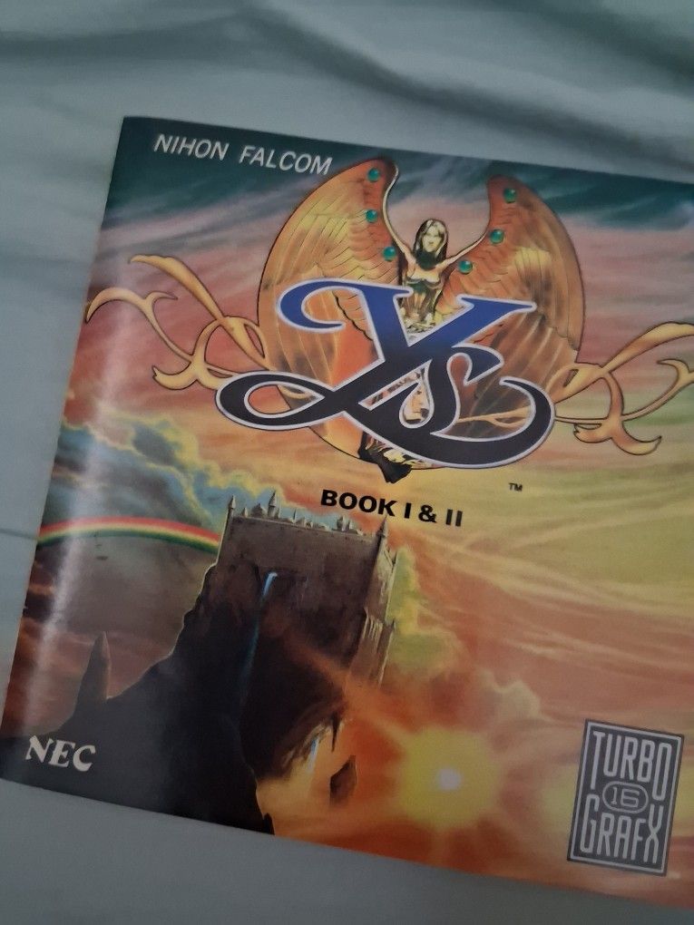 Nihon  Falcom Ys Book 1 And 2